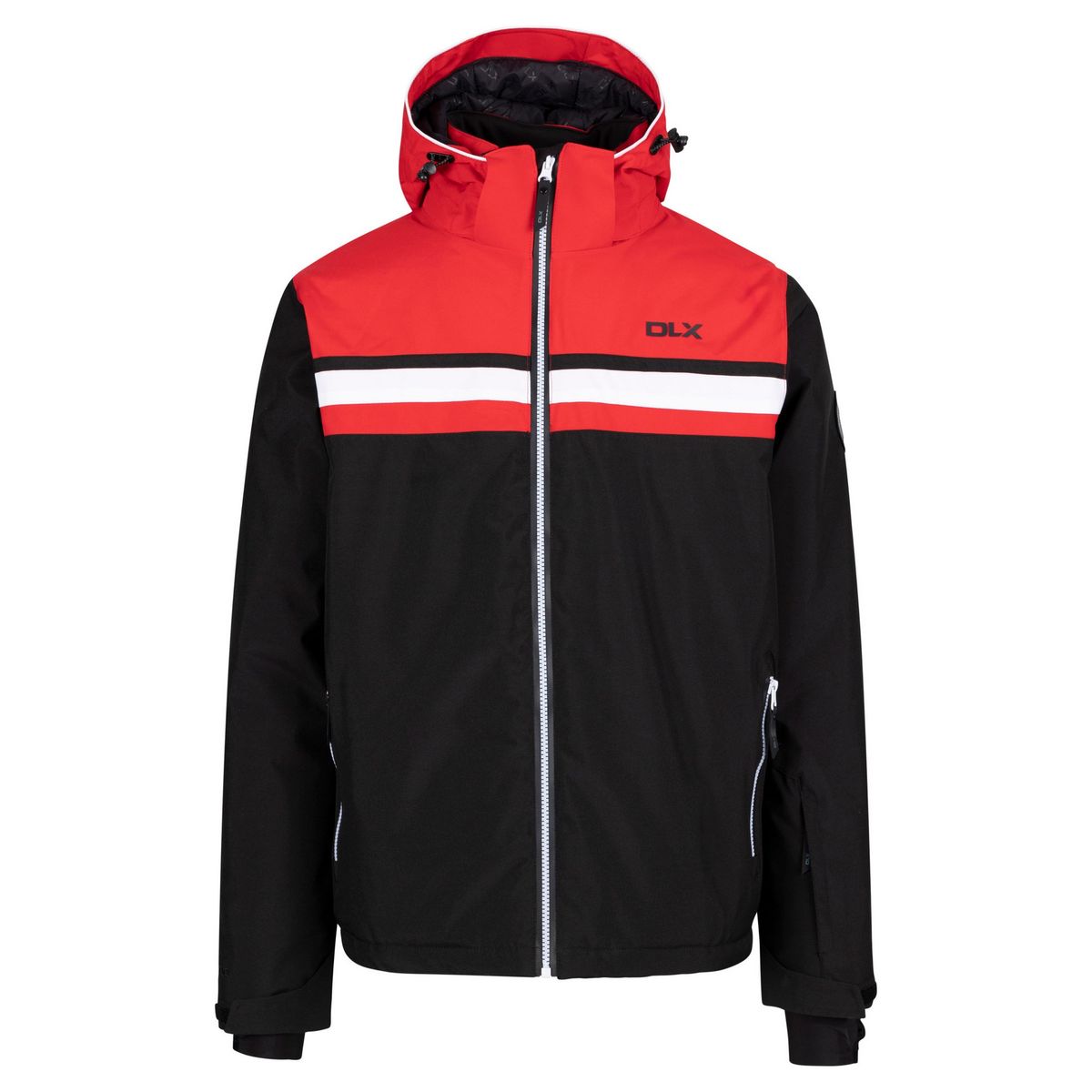 Wattierte Funktionsjacke im Colorblocking