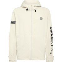 Technische Shell-Jacke mit Kapuze und Logo