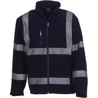 Reflektierende High-Visibility Softshelljacke