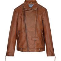 Klassische Bikerjacke aus Leder