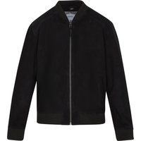 Bomberjacke aus Ziegenveloursleder