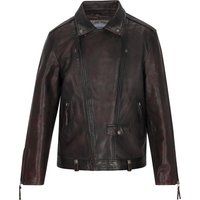 Klassische Bikerjacke aus Lammleder