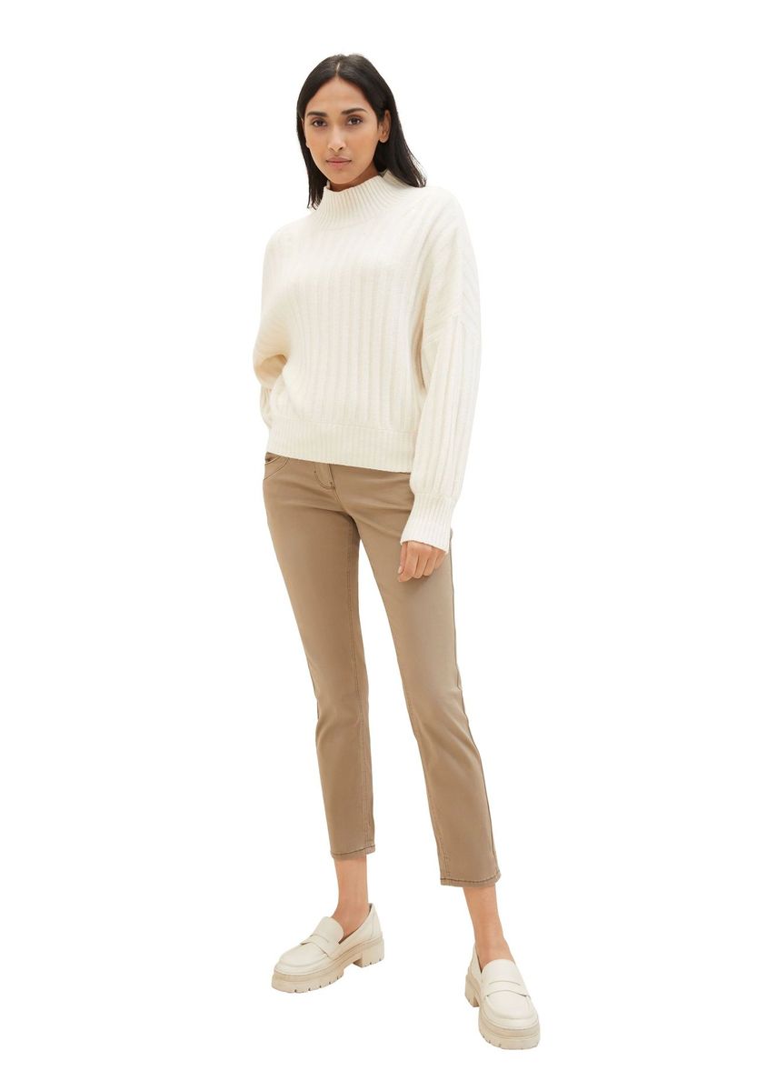 Schmal zulaufende Five-Pocket-Stretchhose