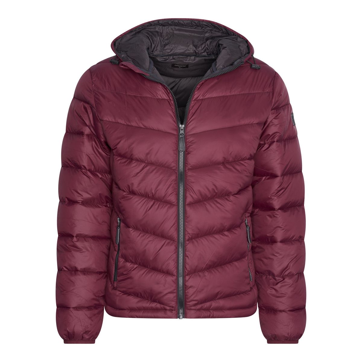 Gesteppte Pufferjacke mit Kapuze