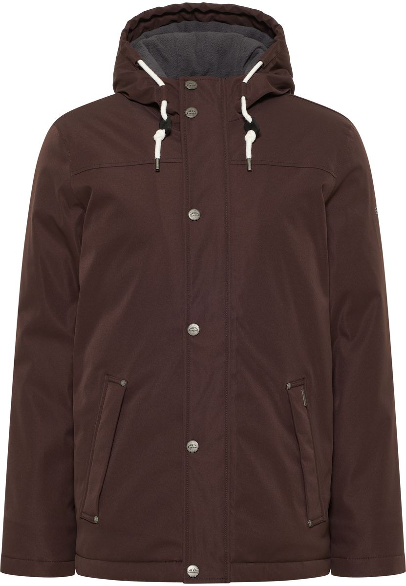 Wattierte Arktis-Winterjacke mit Kapuze