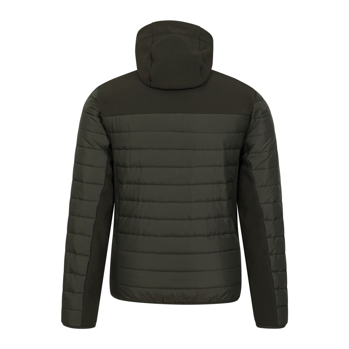 Gesteppte Hybrid-Softshelljacke mit Kapuze