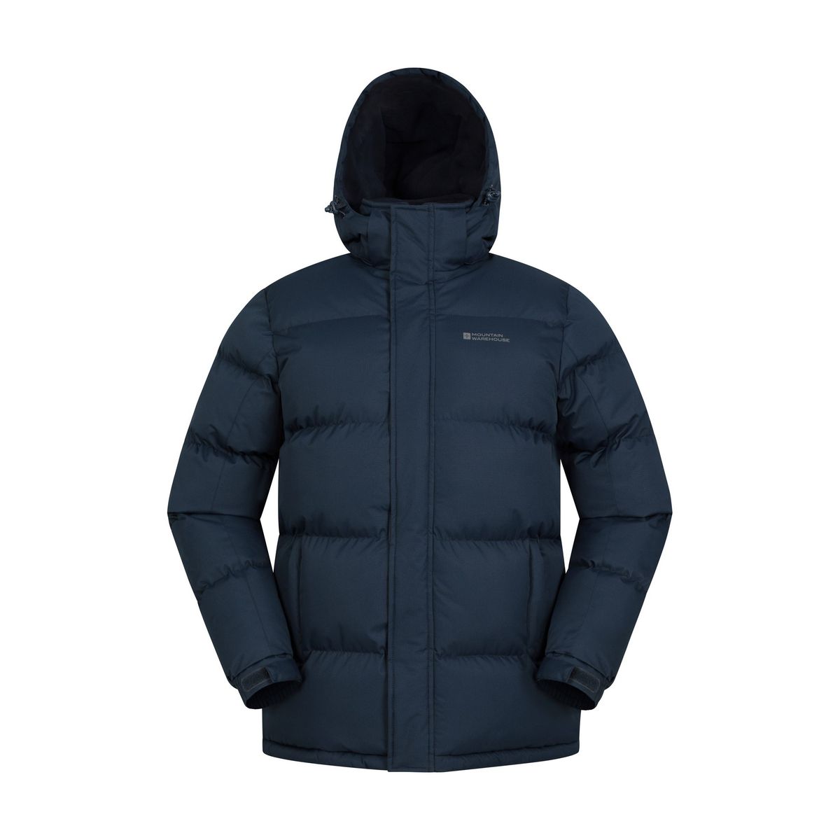 Isolierte Gesteppte Puffer-Winterjacke