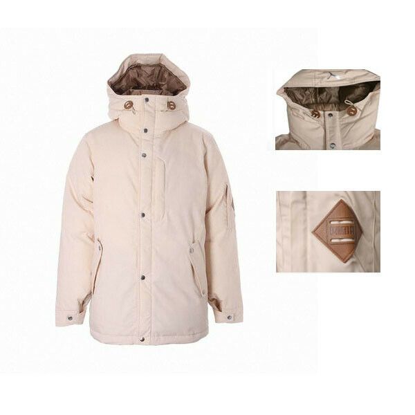 Funktionaler Daunenparka mit Kapuze