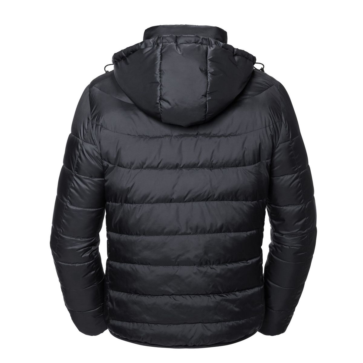 Gesteppte Nano-Pufferjacke mit Kapuze