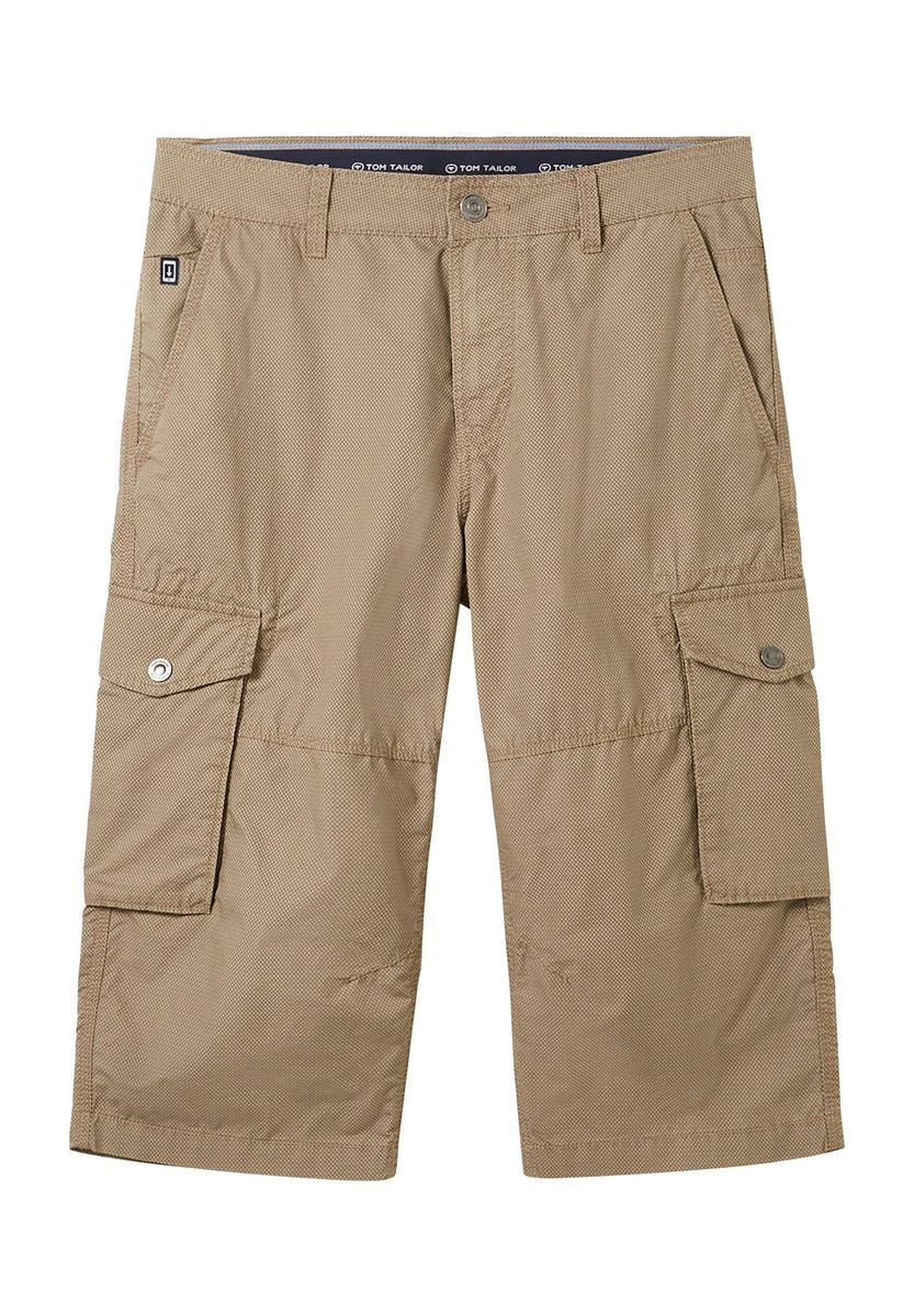 Herren Cargo Caprihose mit bequemer Passform