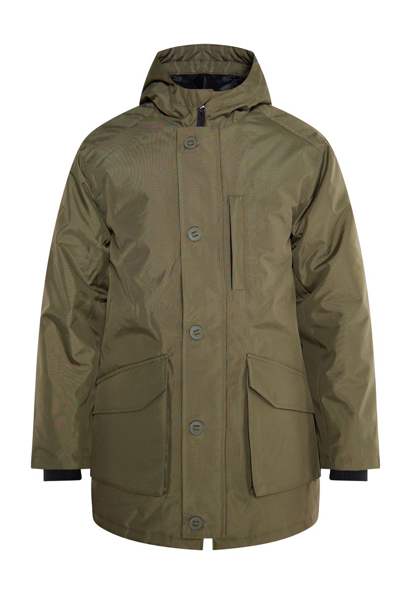 Klassischer isolierter Winterparka