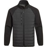 Gesteppte Hybrid-Softshell-Jacke