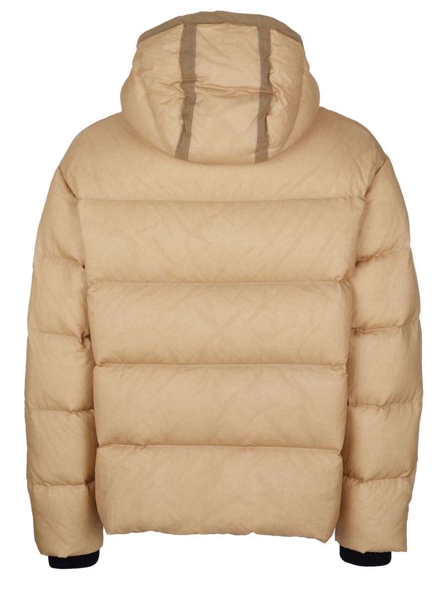 Gesteppte Pufferjacke mit Kapuze