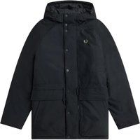 Wattierter Utility-Parka mit Kapuze