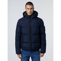 Gesteppte Pufferjacke mit Kapuze