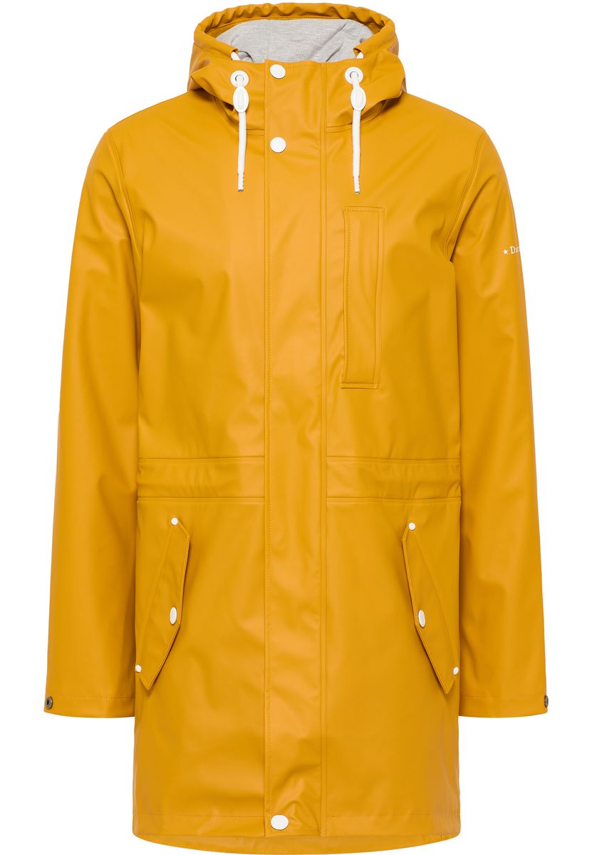 Wasserdichter Regenparka mit Kapuze