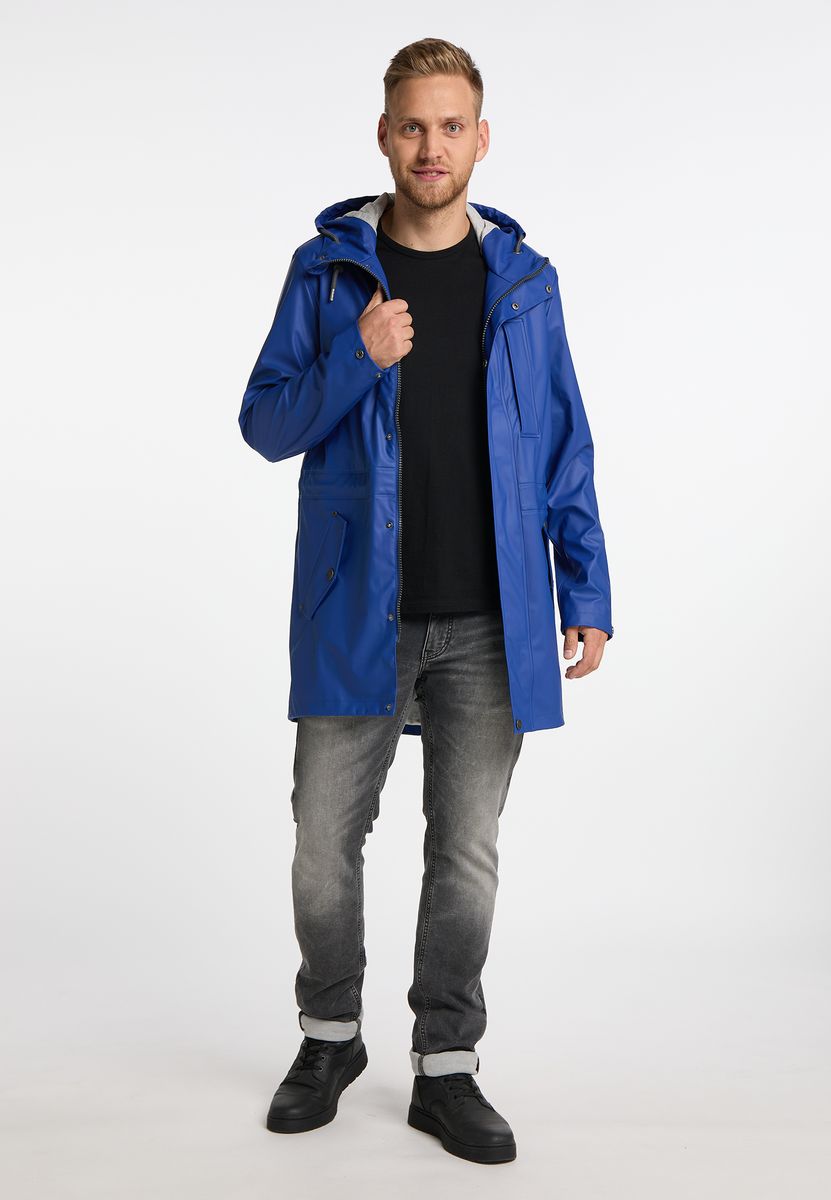 Wasserabweisender Regenparka mit Kapuze