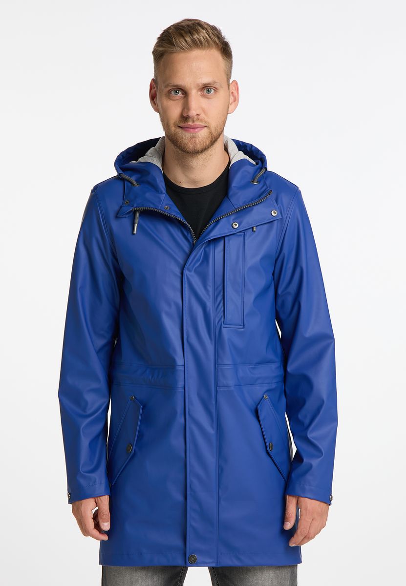 Wasserabweisender Regenparka mit Kapuze