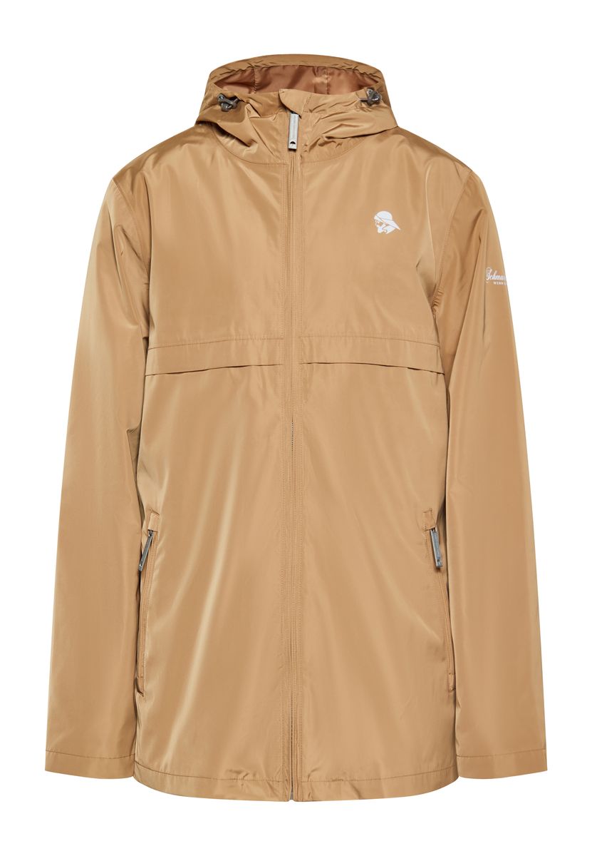 Wasserdichte Regenjacke mit Kapuze