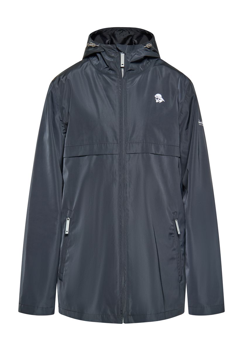 Funktionaler wasserdichter Regenparka mit Kapuze