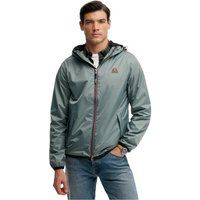 Leichte Kapuzen-Windjacke mit Reißverschluss