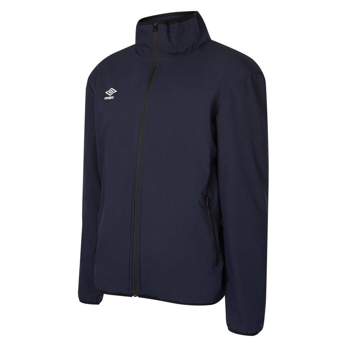 Bonded Fleece Trainingsjacke mit Reißverschluss