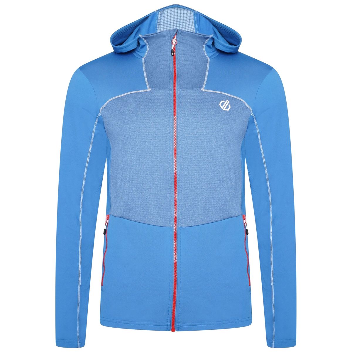 Leichter Stretch-Hoodie mit Reißverschluss