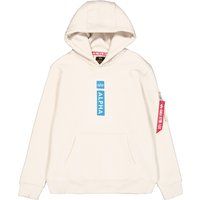 Hoodie mit vertikalem Puff-Logo-Print