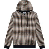Klassischer Club-Check Kapuzenpullover
