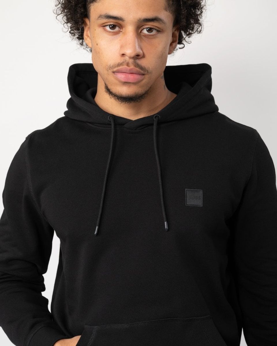 Klassischer French-Terry-Logo-Hoodie