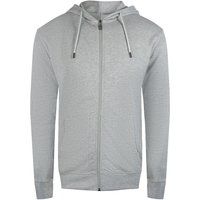 Kapuzenjacke mit floralem Logo