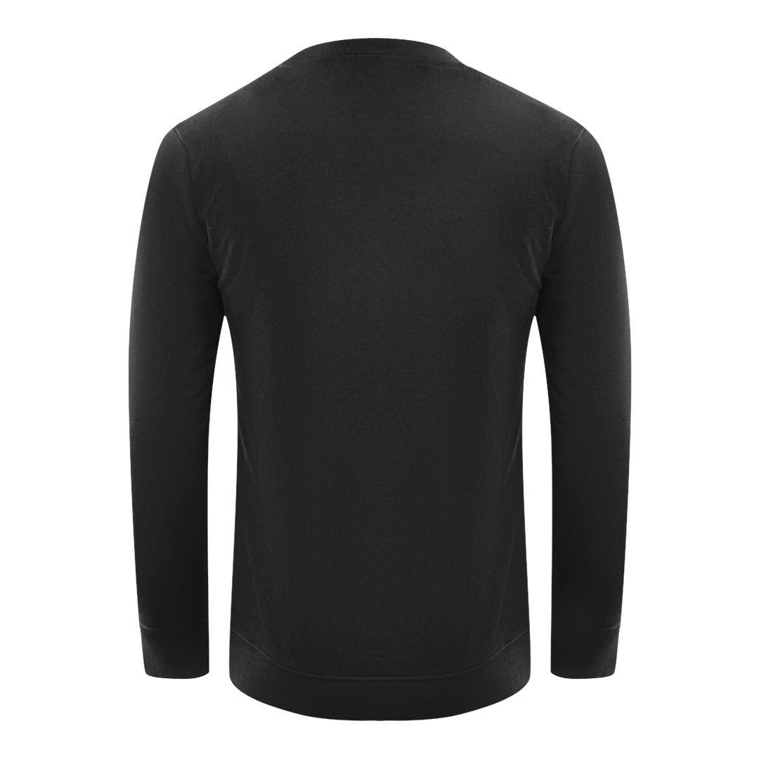 Sweatshirt mit metallischem Schlangen-Logo