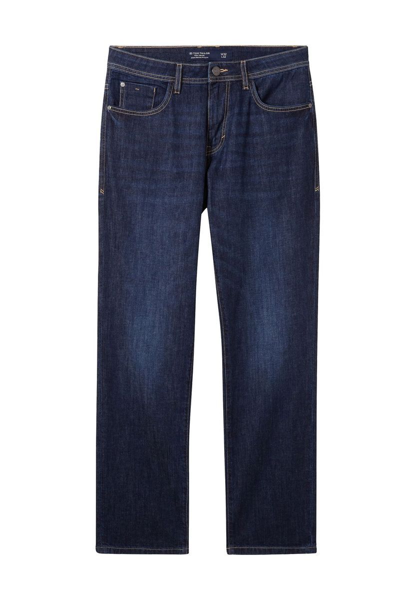Schlank geschnittene Five-Pocket Jeans