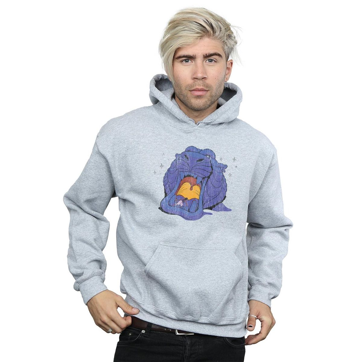 Wunderhöhle Kapuzenpullover im Distressed-Look