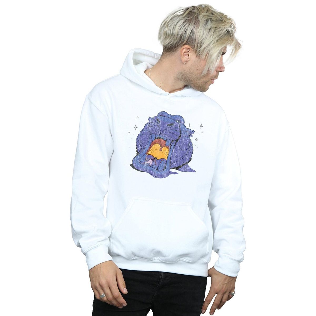 Grafik-Kapuzenpullover mit Wunderhöhle