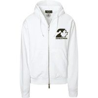 Zip-Hoodie mit Grafik-Logo