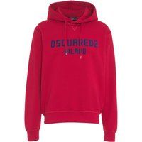 Baumwoll-Jersey-Hoodie mit Milano-Logo