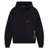 Oversize-Hoodie mit Distressed-Patch