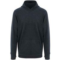 Minimalistischer Fleece-Kapuzenpullover aus Bio-Baumwolle