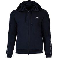 Kapuzenjacke mit Logostreifen