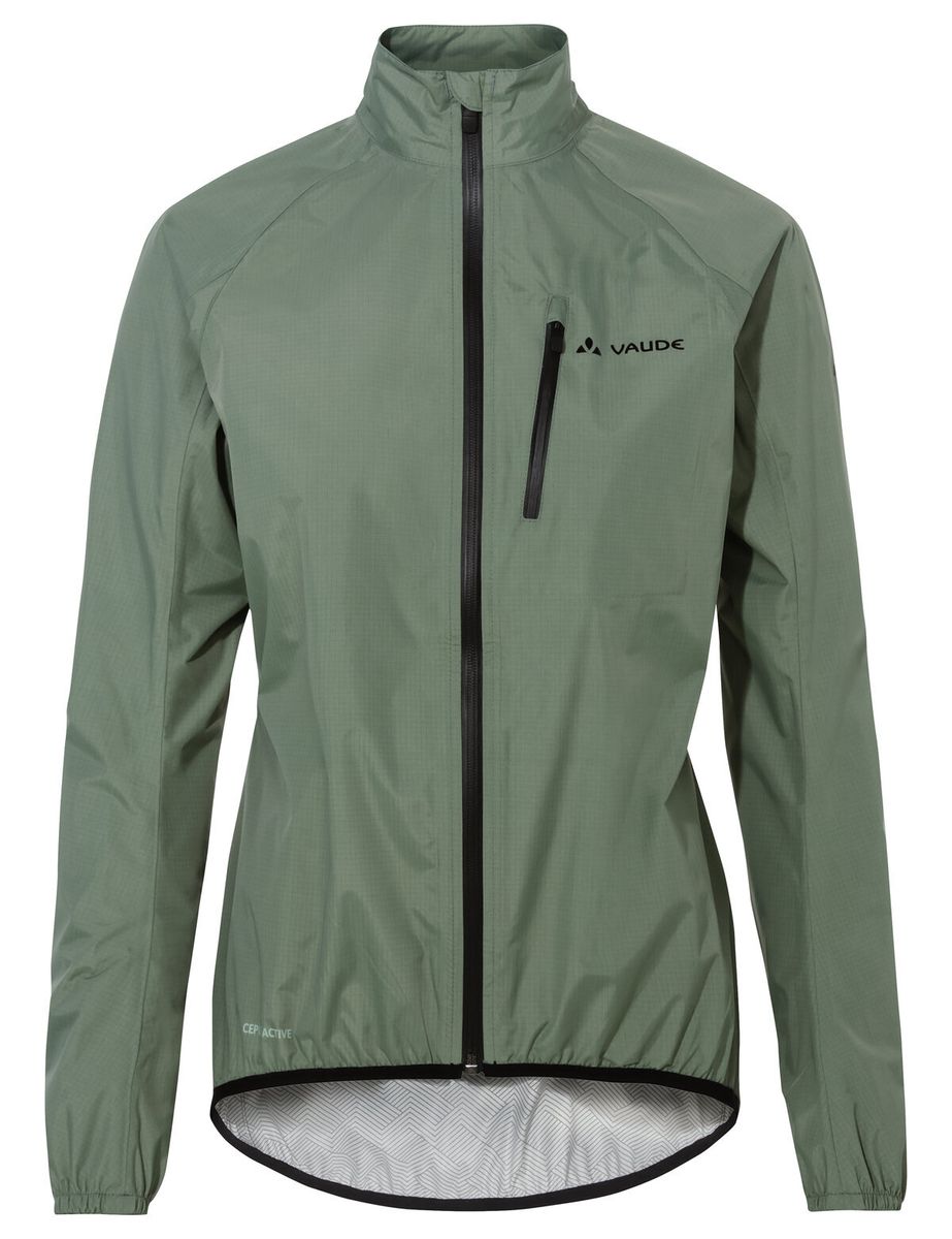 Leichte, verstaubare, wasserdichte Radjacke