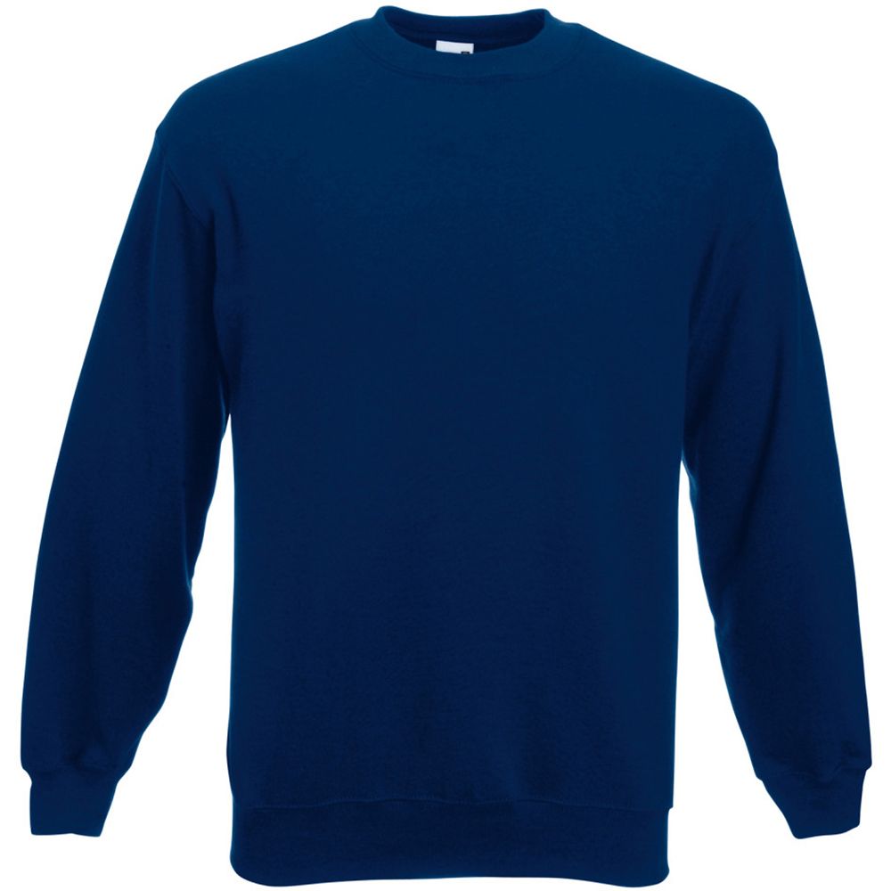 Klassischer Rundhals-Pullover mit Set-In-Ärmeln
