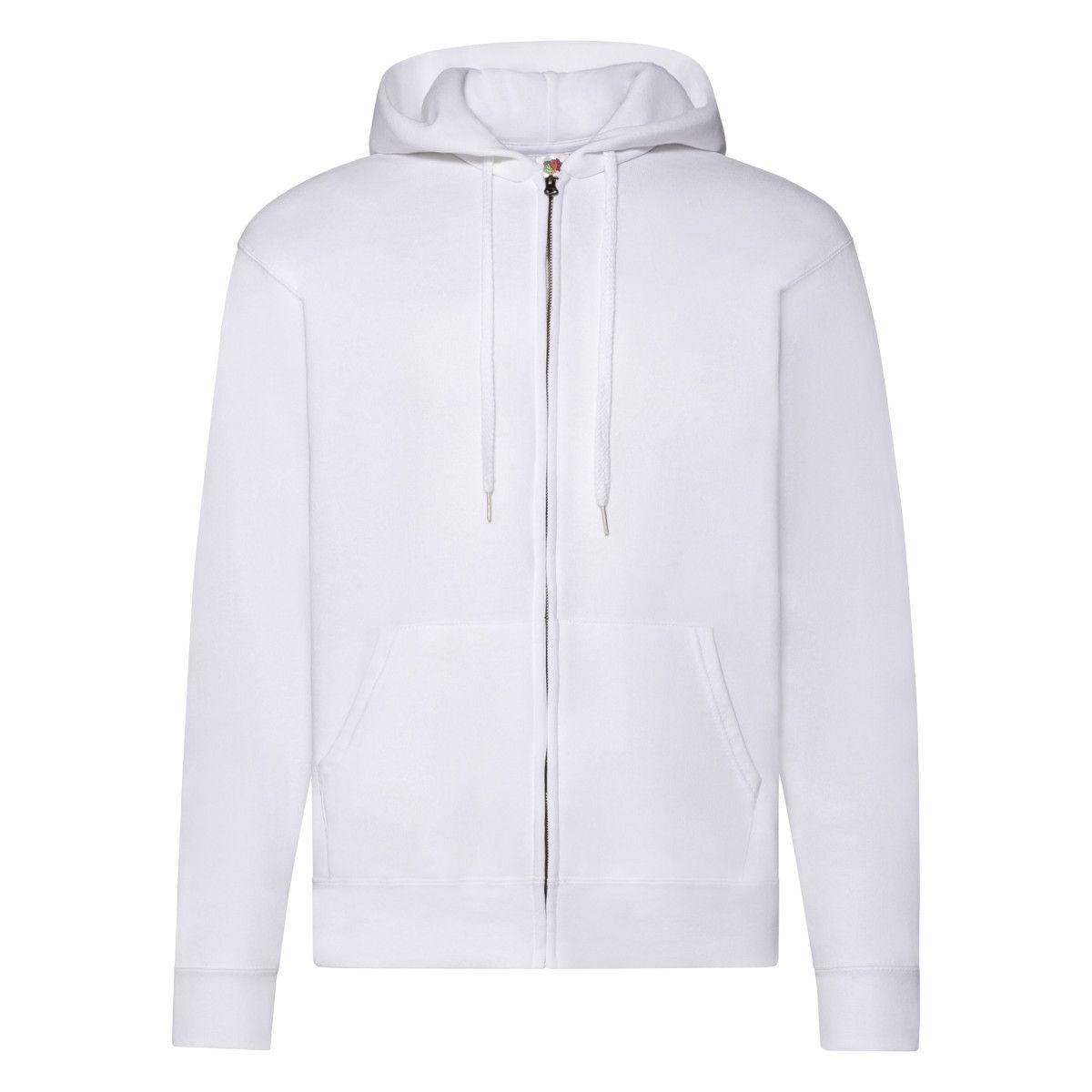 Klassischer Kapuzensweatshirt mit Reißverschluss
