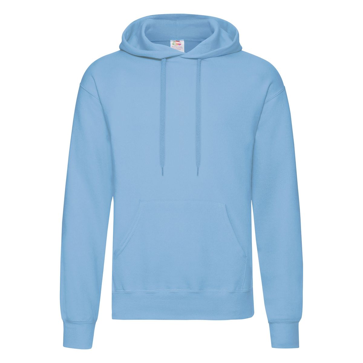 Klassischer Kapuzenpullover aus Baumwollmischung