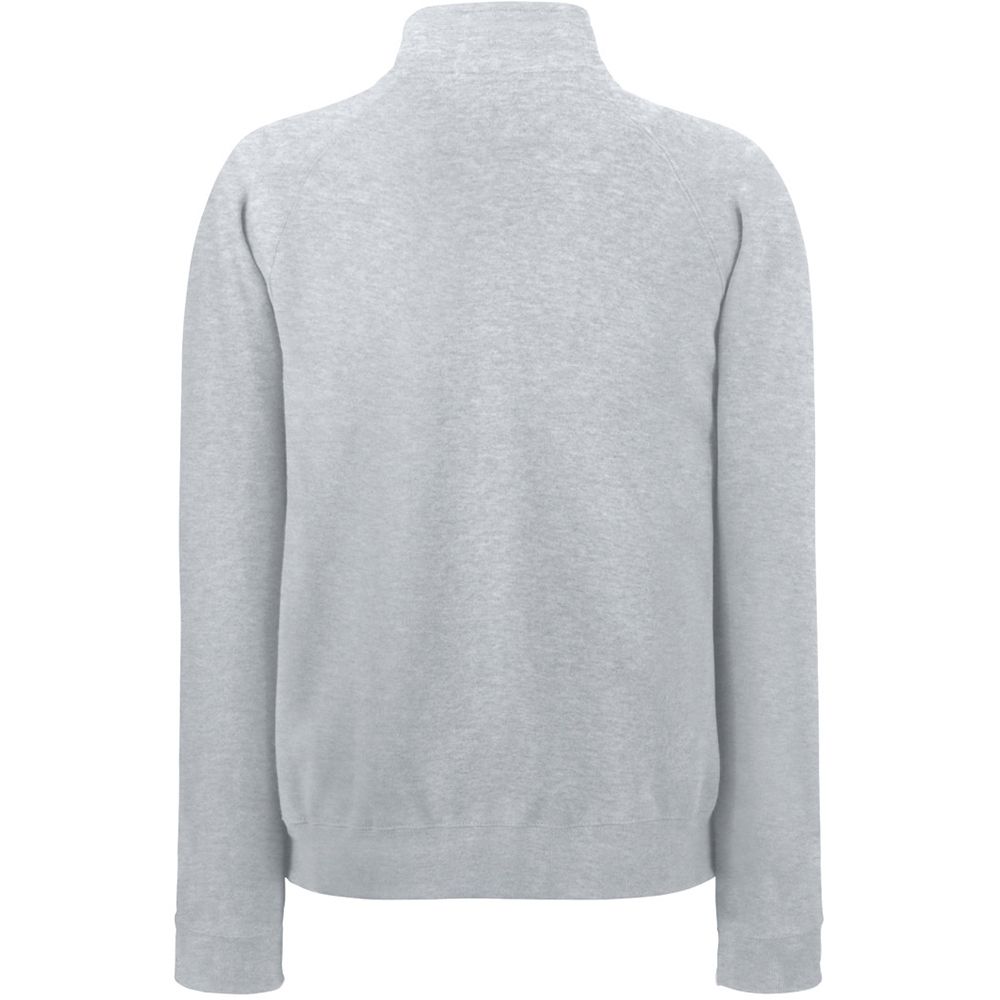 Sweatshirt mit Viertelreißverschluss und Raglanärmeln