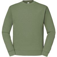 Klassischer Crewneck-Pullover aus Baumwollmischung