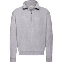 Raglan-Sweatshirt mit Viertel-Reißverschluss