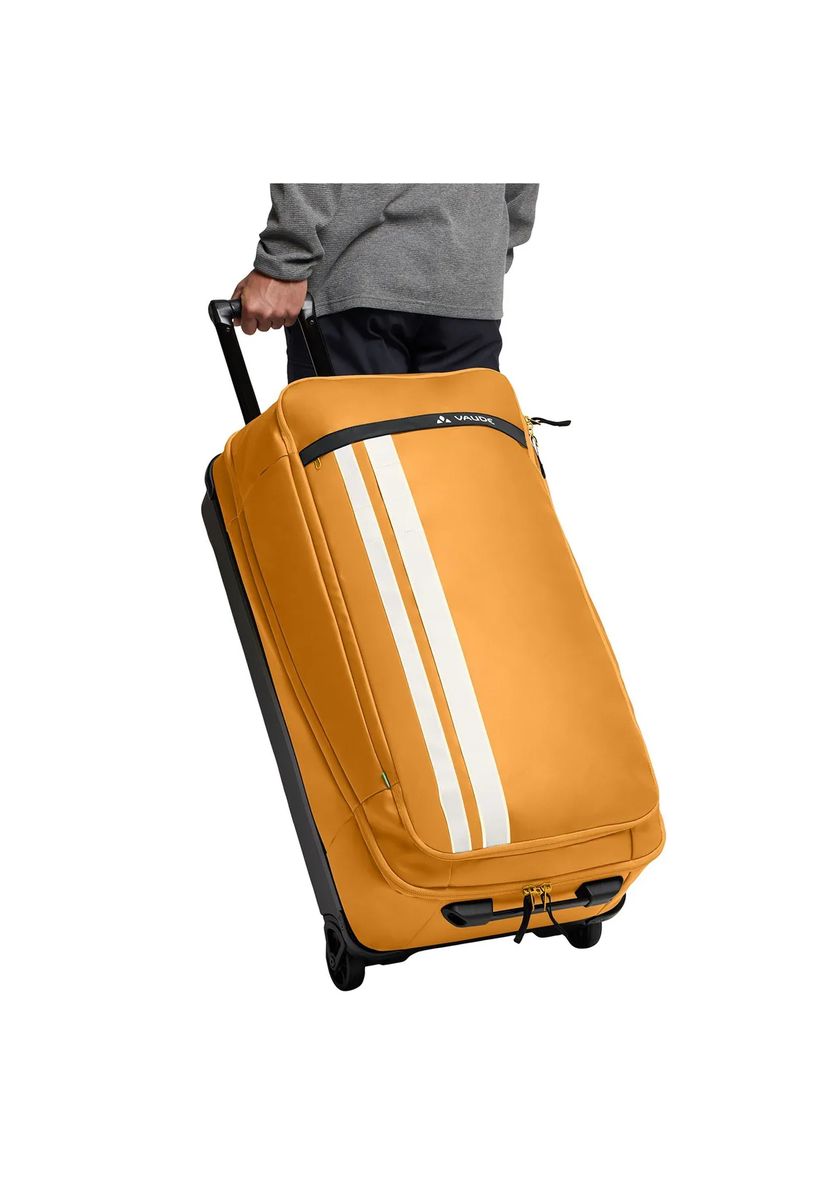 Sportlicher Reisetrolley mit Streifen