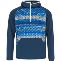 Hoodie mit geometrischem Muster