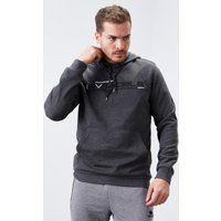 Hoodie mit Grafikprint und Kängurutasche